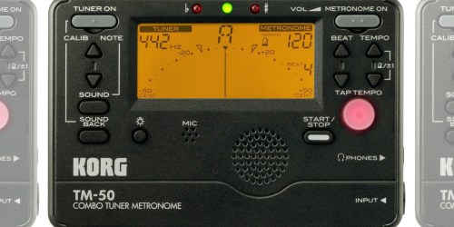 Korg Combo Instrument Tuner AND Metronome Only $14.99 Shipped (Regularly $30)