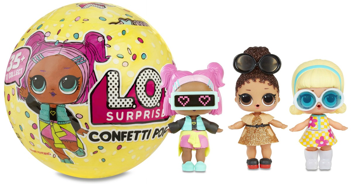 leer knop Recyclen Amazon: L.O.L. Surprise! Confetti Pop Ball Just $12.99 (In-Stock Now)