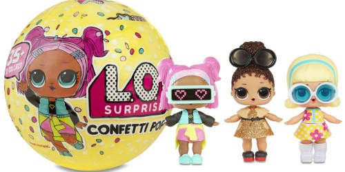 Amazon: L.O.L. Surprise! Confetti Pop Ball Just $12.99 (In-Stock Now)