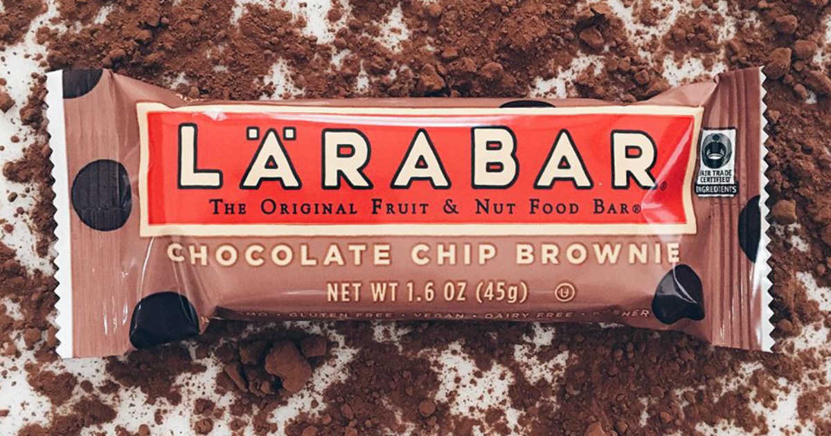 Amazon Larabar Chocolate Chip Brownie Bars 16Count Only 8.46 (Just