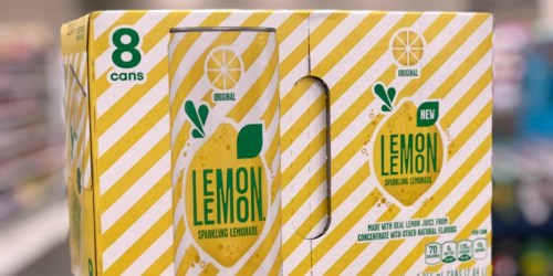 50% Off Lemon Lemon Sparkling Lemonade at Target (Just Use Your Phone)