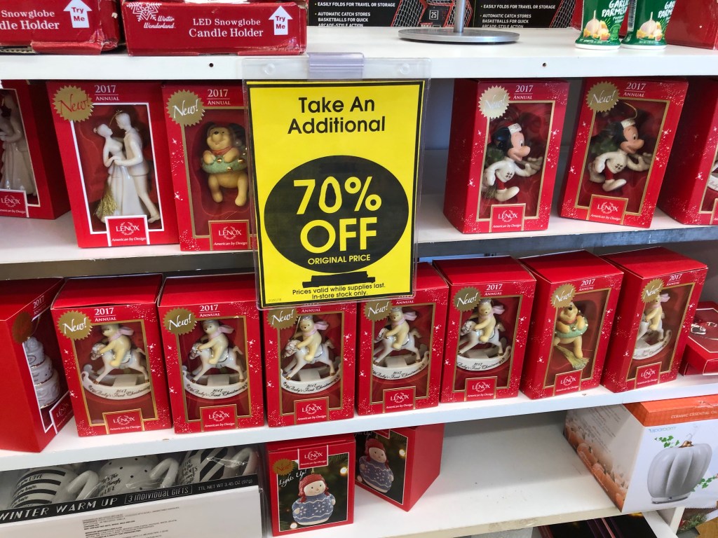 70% Off Christmas Clearance at Bed Bath & Beyond