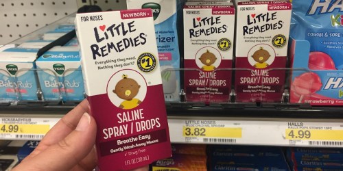 Little Remedies Saline Drops ONLY 87¢ at Target