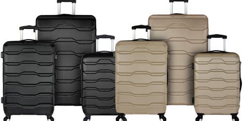 Home Depot: 3-Piece Hardside Spinner Luggage Set Only $88 Shipped (Regularly $140)