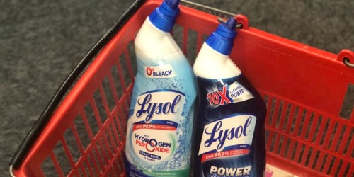 Three New Lysol Coupons = Toilet Bowl Cleaner Just $1.15 at CVS (Starting January 21st)