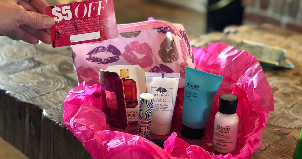 Macy’s Beauty Box Only 15 Shipped Includes 5 Deluxe Samples