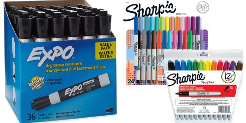 Amazon: EXPO Dry Erase Markers 36-Count Pack Only $17.78 (Regularly $50+) & More