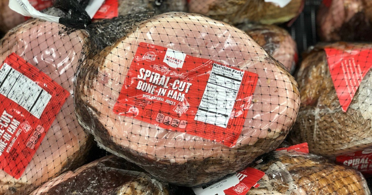 Target Ham 50% Off Market Pantry & Archer Farms Spiral Sliced Hams at Target (Just ...