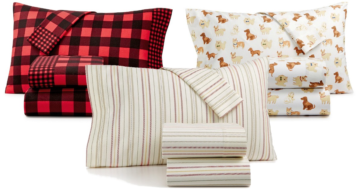 Macy&#39;s: Martha Stewart 100% Cotton Flannel Sheet Sets As Low As $24 (Regularly $60) - Hip2Save