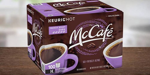 Amazon: McCafe K-Cups 100-Count Pack Only $25.48 Shipped (Just 25¢ Each)