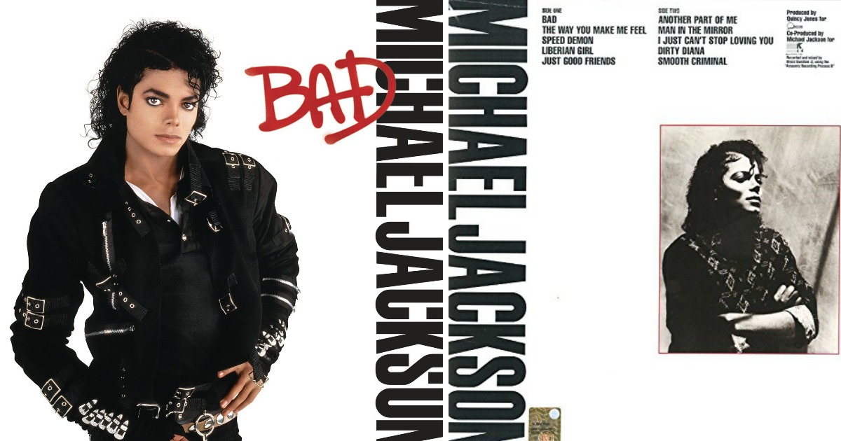 michael jackson bad album vinyl
