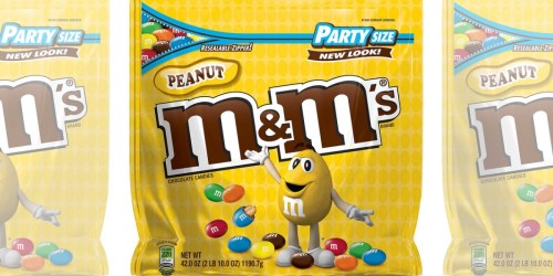 Amazon: M&M’S Peanut Party Size Bag Just $6.69 (Ships w/ $25 Order)