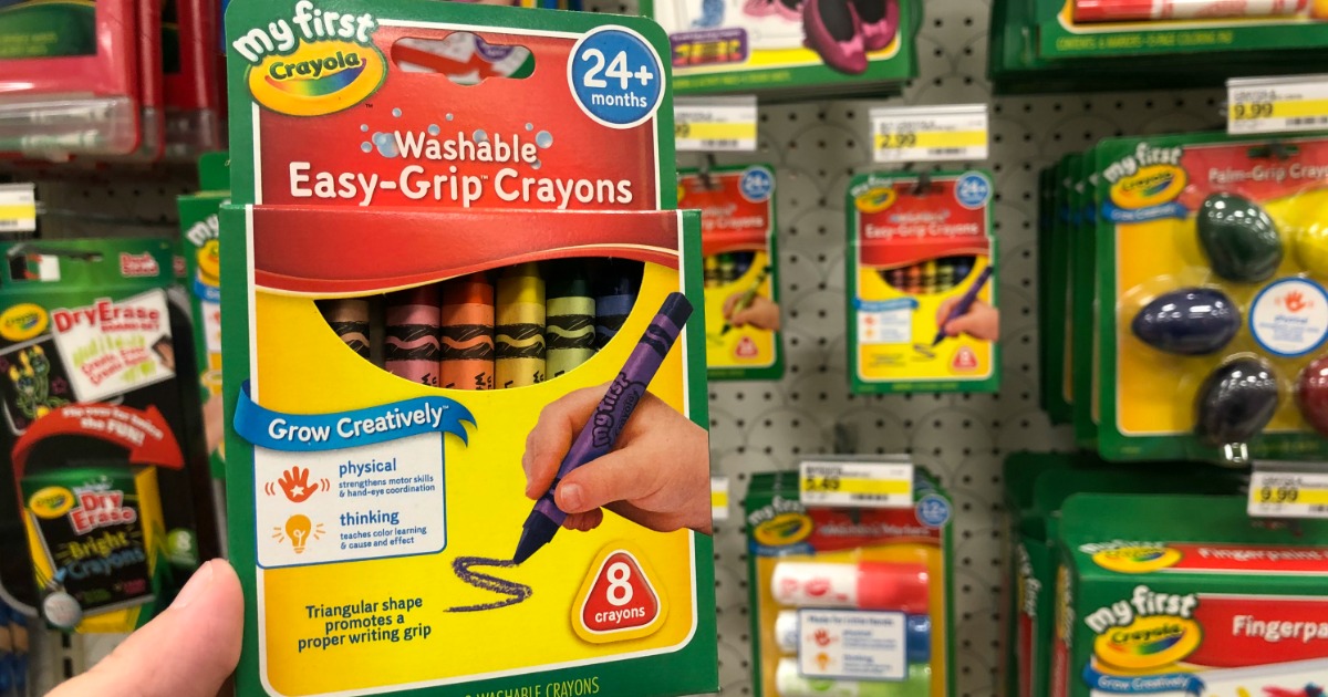 35% off My First Crayola Items at Target (Crayons, Markers & More