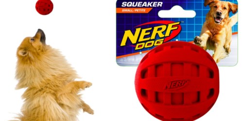 Amazon: NERF Dog Squeak Ball ONLY $2.34