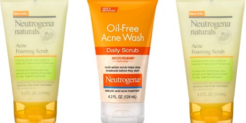 Amazon: Neutrogena Oil Free Acne Face Wash ONLY $2.22