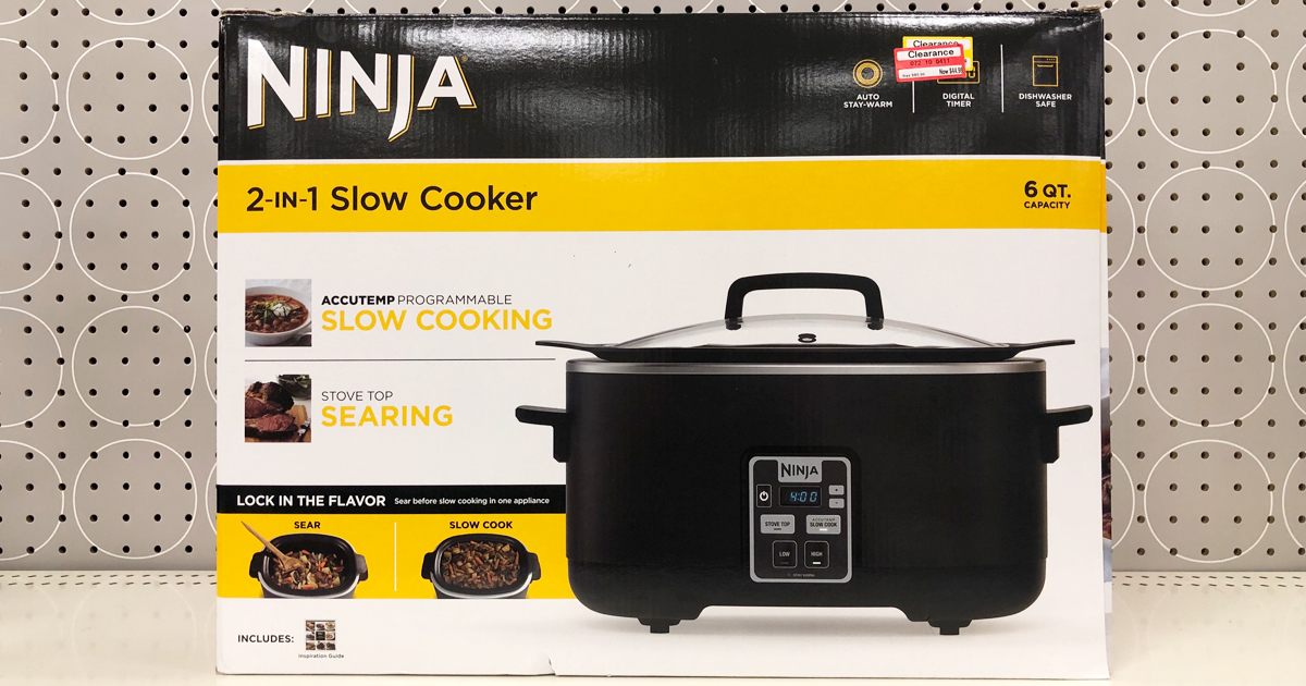 Ninja 2 In 1 Slow Cooker Possibly ONLY 26 98 At Target Regularly 90   Ninja Slow Cooker 