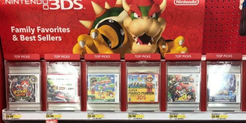 Target: Nintendo 3DS Games $24.99 (Regularly $40) – Pokémon X, Super Mario Maker & More