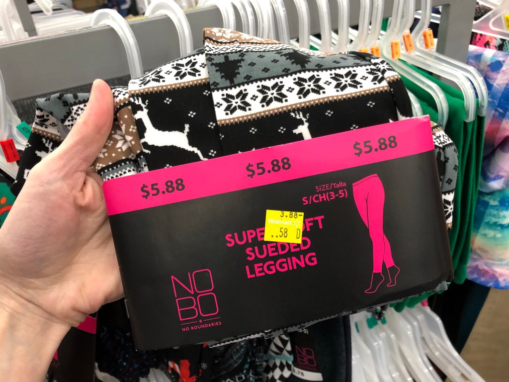 Super Soft Leggings ONLY 58¢ up to $5.88 at Walmart