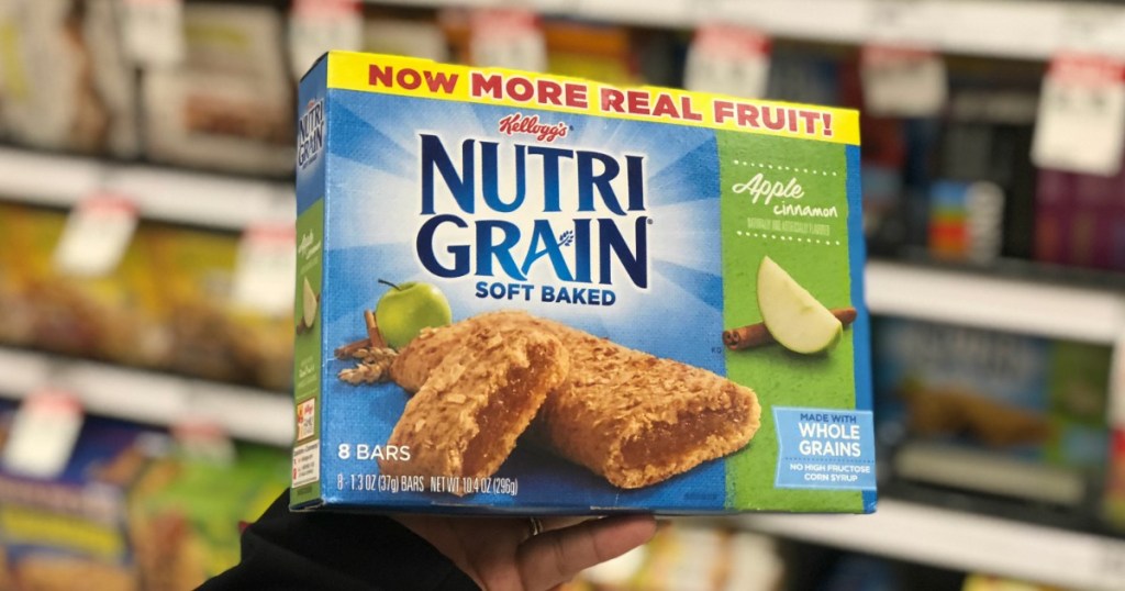 Kellogg's NutriGrain Bars Only 1.25 Per Box at Target (Just Use Your