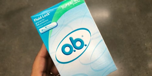 FREE o.b. Original Super Tampons 40-Count Package