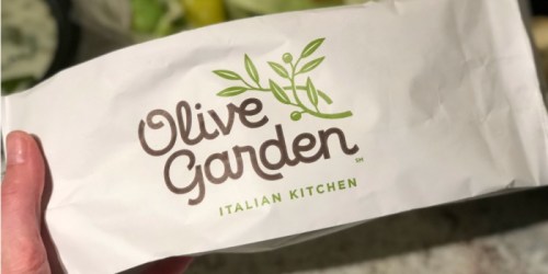 Cheap Lunch Alert! Olive Garden Breadsticks, Salad or Soup AND Entree ALL for Just $5.94