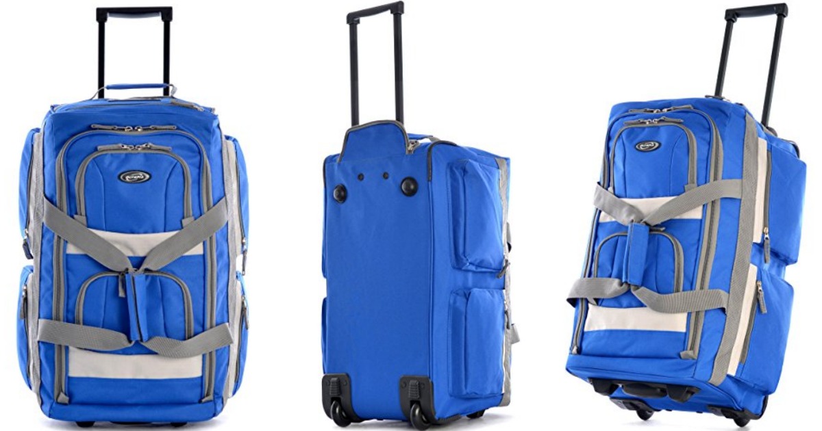 Amazon: Olympia Luggage 8-Pocket Rolling Duffel Bag Just $32.18 ...
