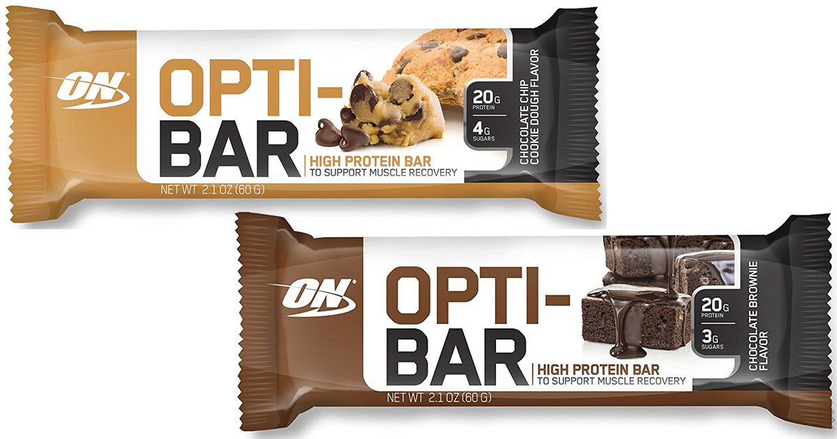 Vitamin Shoppe OptiBar Protein Bars 12Count Boxes As Low As 6.37