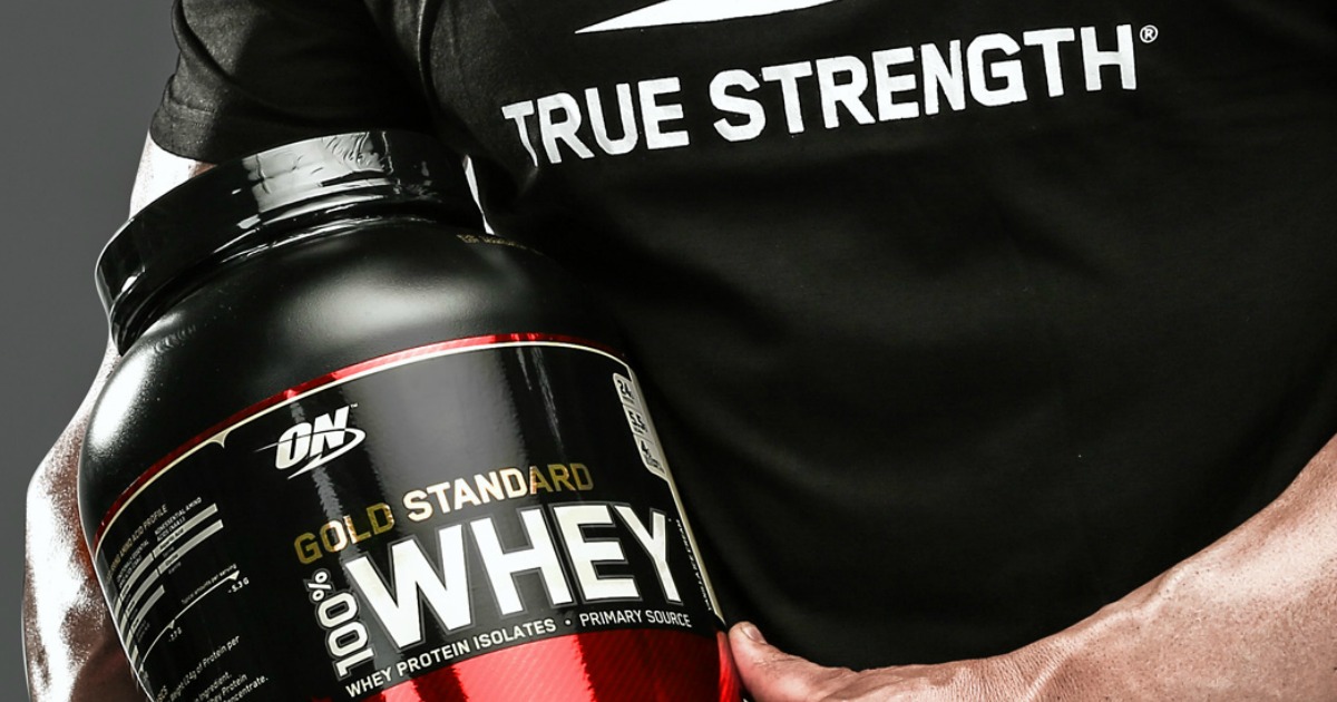 amazon huge optimum nutrition 100 whey 10 lb just 62 33 shipped awesome reviews hip2save