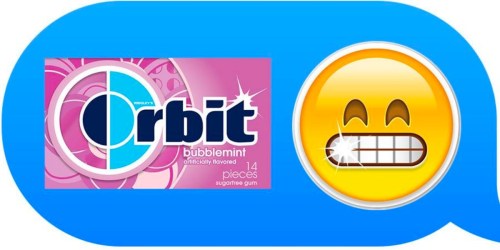 Amazon: TWELVE Orbit Bubblemint Gum Packs Only $7.60 (Ships w/$25 Order)