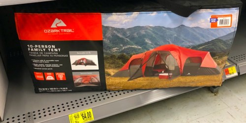Ozark Trail 10-Person Family Tent Possibly Only $64 at Walmart (Regularly $100)