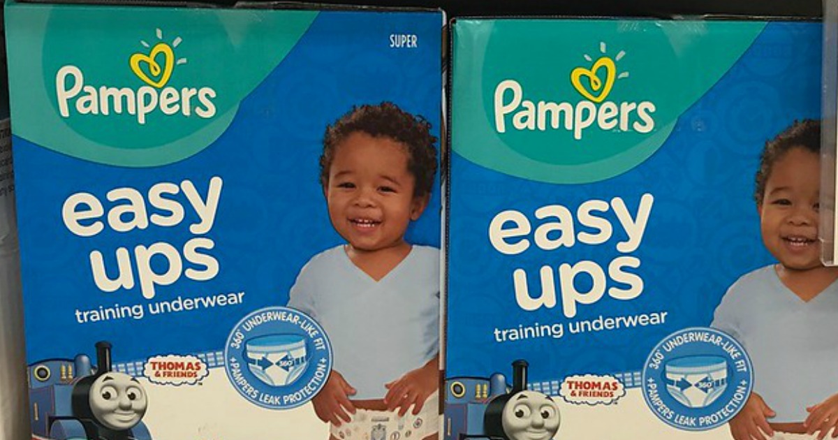  Pampers Boys Easy Ups Training Pants 164-Count Only $28.60 Shipped