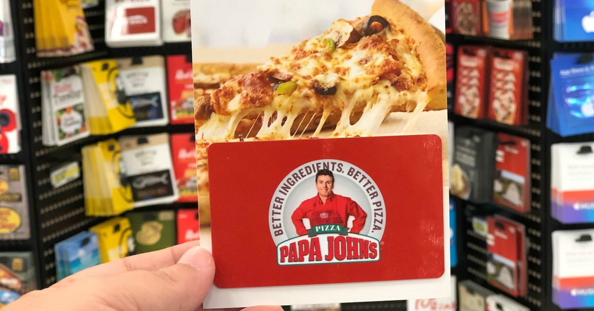 Papa John's Pizza Gift Card
