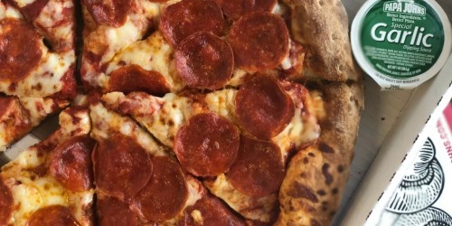 Papa John’s Large OR Pan 1-Topping Pizza Just $7