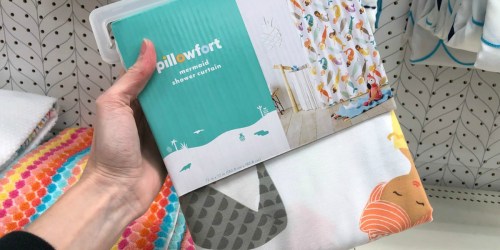 Adorable Pillowfort Mermaid or Shark Shower Curtains ONLY $10 on Target.com & More