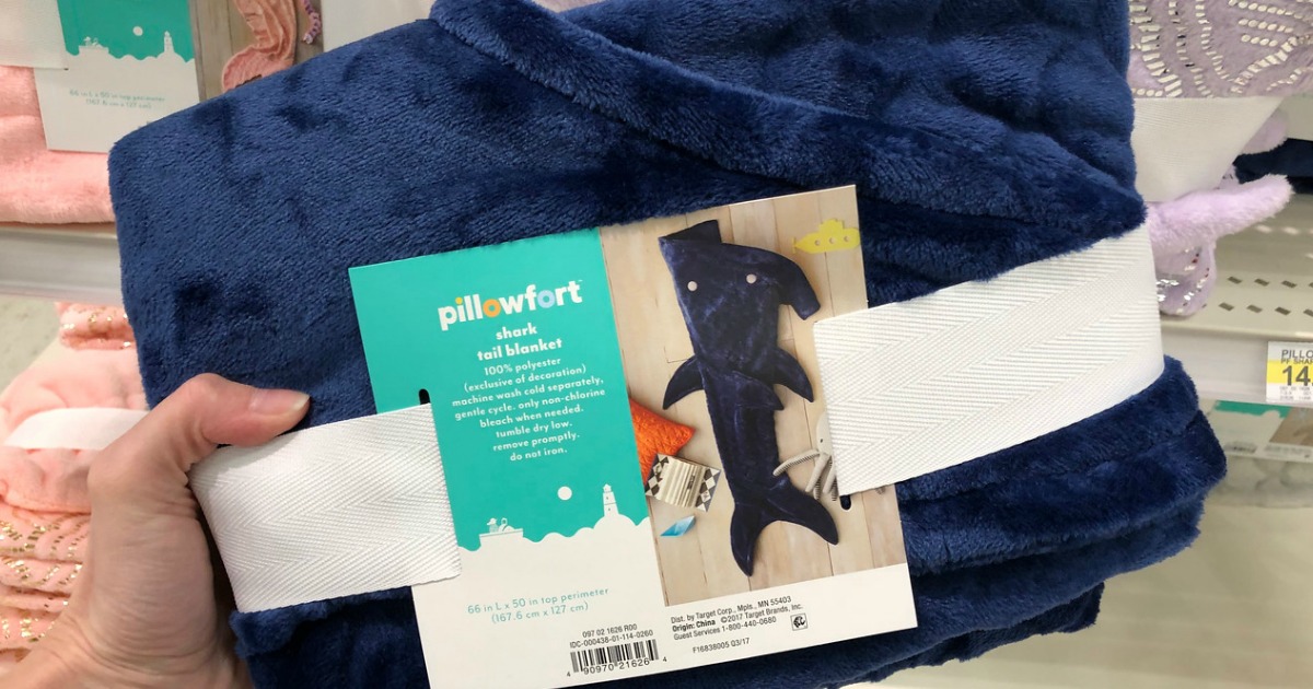 30% Off Bedding & Bath on Target.com = Pillowfort Shark Tail Blanket ...