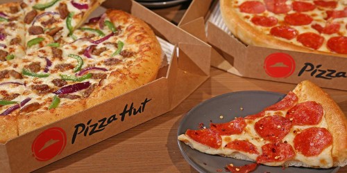 50% Off Pizza Hut Regular-Priced Pizzas