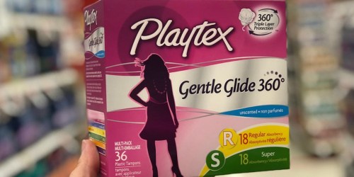 Target: Playtex Tampons Large 36-Count Boxes Only $3.32 Each (After Gift Card)