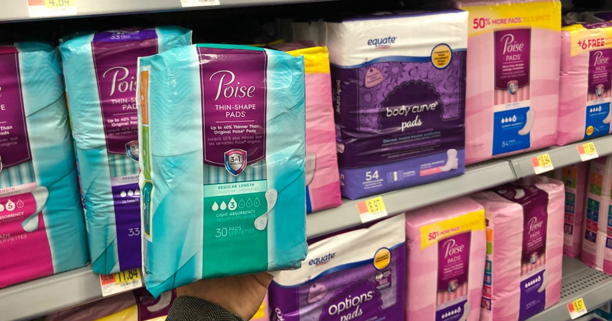 $14 Worth of New Poise Depend Coupons