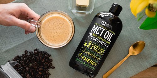 50% Off Premium MCT Oil & More on Amazon (Great For Keto or Paleo Diets)