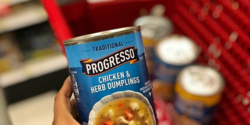 NEW Progresso Soup Coupons = as Low as 92¢ Per Can at Target