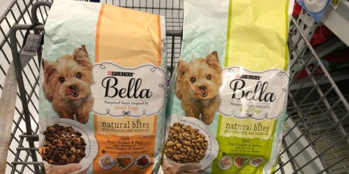 $18 in New Pet Food Coupons = Bella Dry Dog Food Bags Just $2.94 Each + More