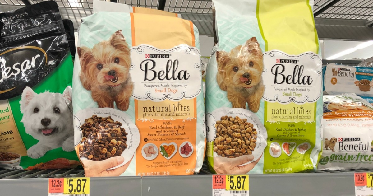 3 off store bella dog food