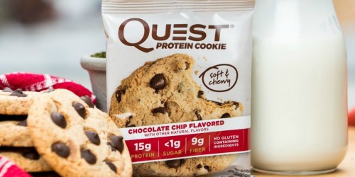 Amazon: Quest Nutrition Protein Cookie 12-Packs Just $15.40 Each + More
