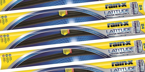 Amazon: Rain-X Latitude Wiper Blades 5-Pack Only $37.88 Shipped – Just $7.58 Each