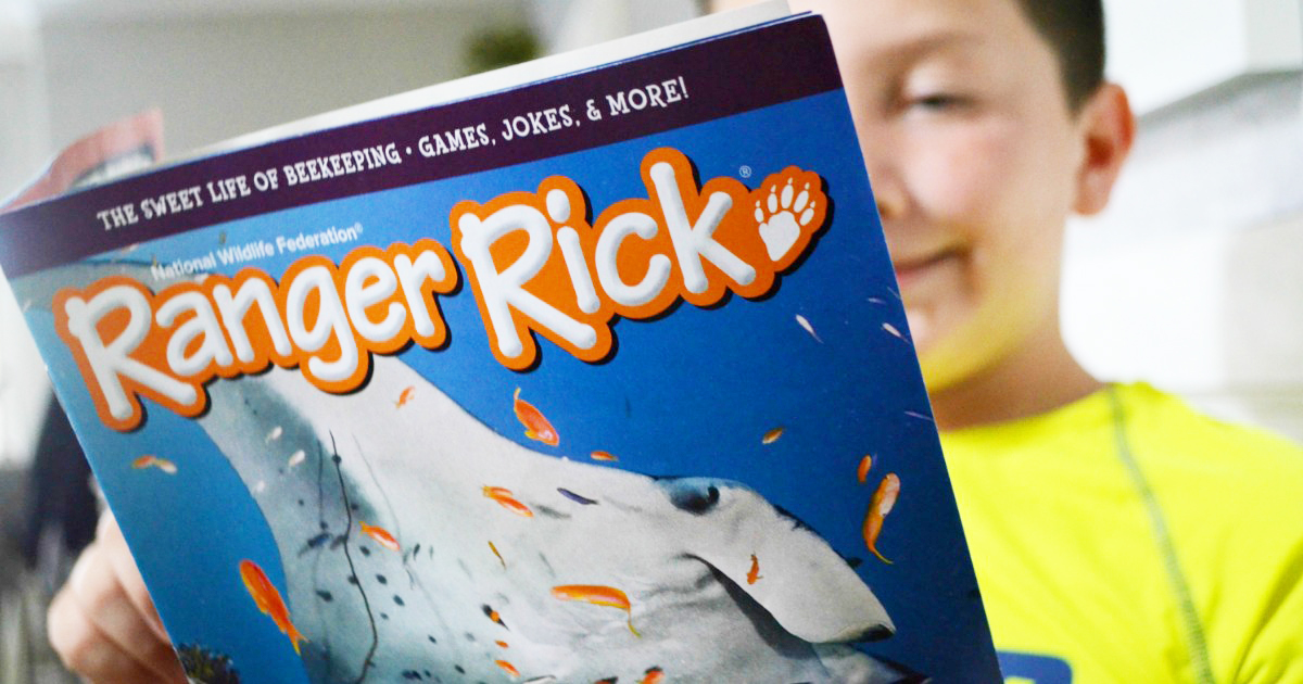 Ricky Ranger Ranger Rick Magazine as Low as $9.99 Per Year (Just $1 Per Issue)