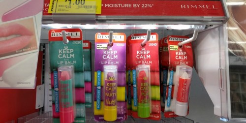 Walmart Cosmetics Clearance Finds: Rimmel Lip Balm ONLY $1 & More