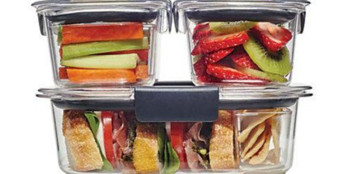Rubbermaid Brilliance 10-Piece Lunch Kit Only $10.49 (Regularly $18)