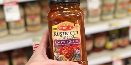 Bertolli Rustic Cut Pasta Sauce Only $1.71 at Target