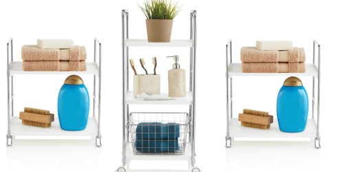 Bed Bath & Beyond Rolling Storage Cart Only $4.50 & More