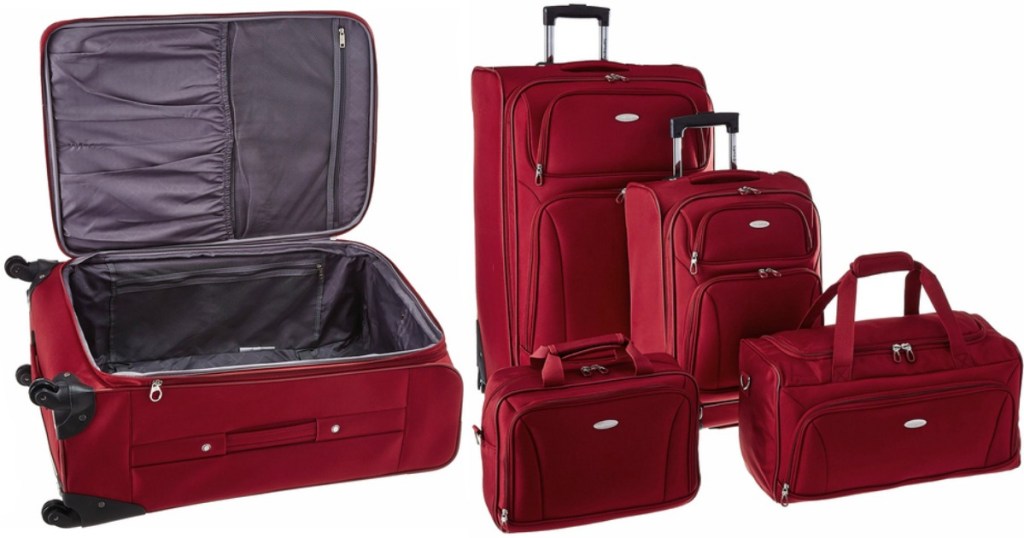 samsonite red outlet